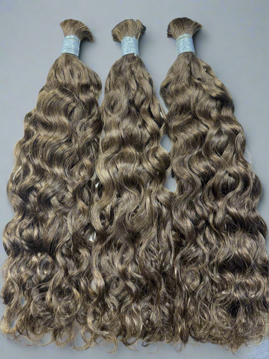 Water Wave Human Braiding Hair