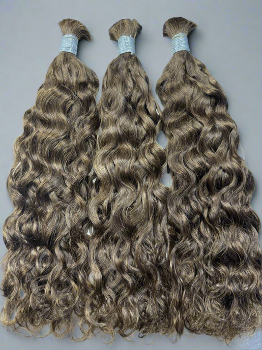 Water Wave Human Braiding Hair