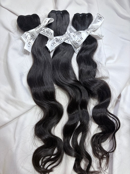 Natural Wavy Raw Indian Hair